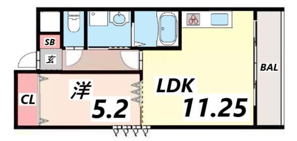 ドルチェヴィータ 間取り図画像