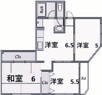 ヴィラコート深江 間取り図画像