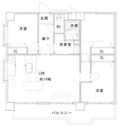 アヴァンセ岡本 間取り図画像