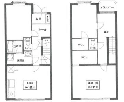 芦屋山の手朝日ヶ丘荘苑 間取り図画像