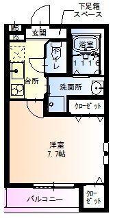 フジパレス西宮戎III番館 間取り図画像