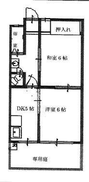 ヴィラ本山 間取り図画像