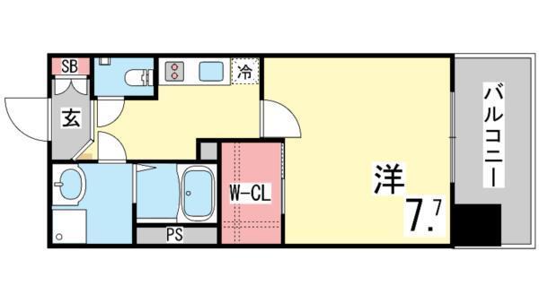 エストーネハーバーランド 間取り図画像