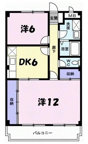 ウエストコートTANIGAMI 間取り図画像
