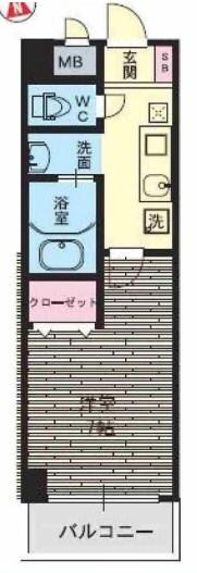 フルール須磨 間取り図画像
