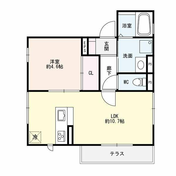 charmant･La･Erica 間取り図画像