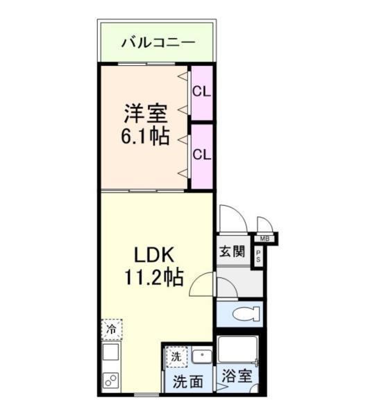 フジパレス摩耶 間取り図画像