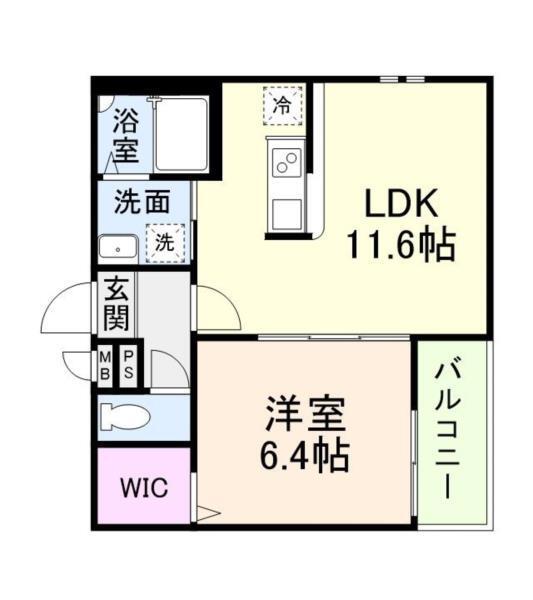 フジパレス摩耶 間取り図画像