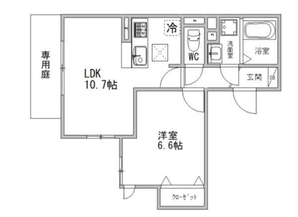 Pista神戸板宿 間取り図画像