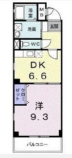 レジデンス赤坂 間取り図画像