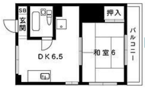 マルタカマンション 間取り図画像