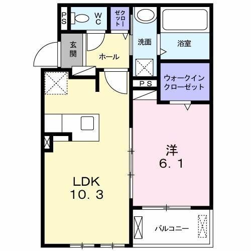 グラン・メリーI 間取り図画像