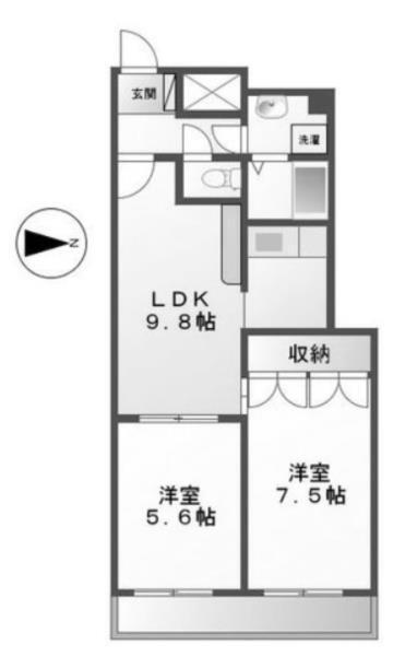 エバー・ウェントゥス 間取り図画像