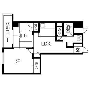 グリシーヌ静徳 間取り図画像