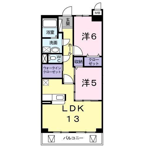 グランド・サン・フローラＭ 間取り図画像