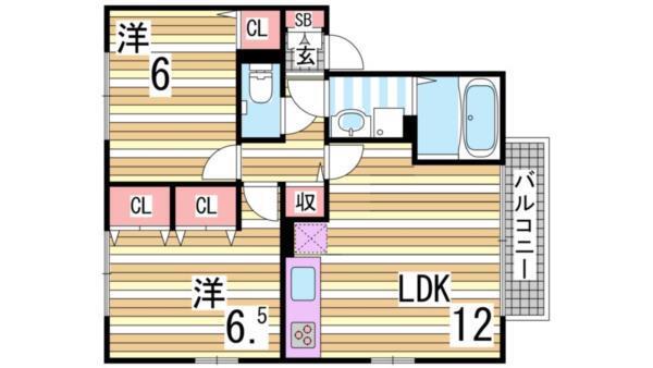 グランドソレーユ 間取り図画像