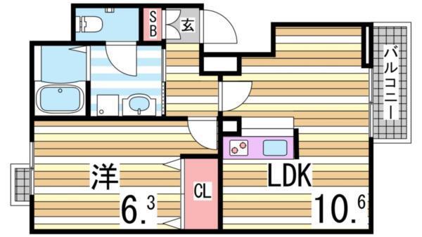 グランブルIII 間取り図画像