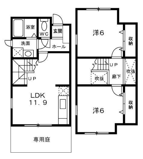 コロニアルヒルズ・オークI 間取り図画像