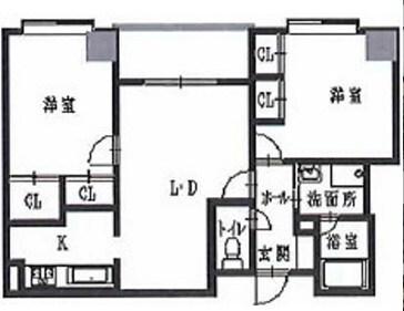アランチャ花隈 間取り図画像