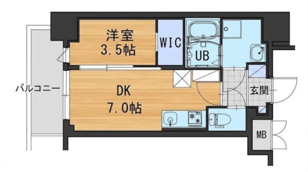 ＳＤグランツ三宮イーストフロント 間取り図画像
