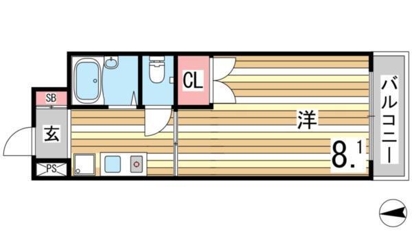 サイトピア本山 間取り図画像