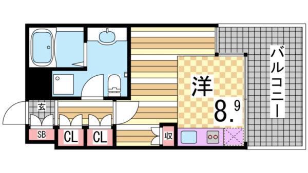 ソフィットクラブ（603） 間取り図画像