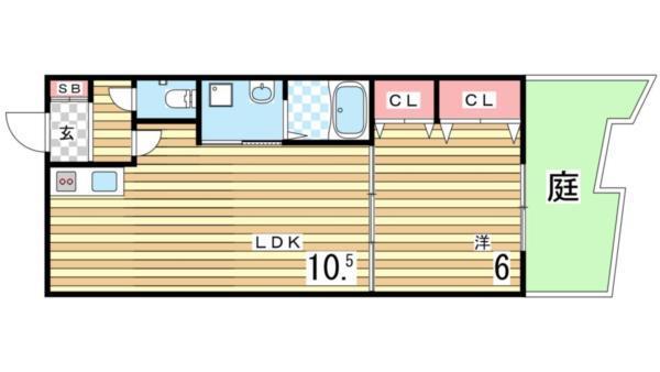 ロータスコート長田 間取り図画像