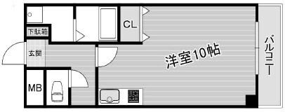 マリンパレス須磨 間取り図画像