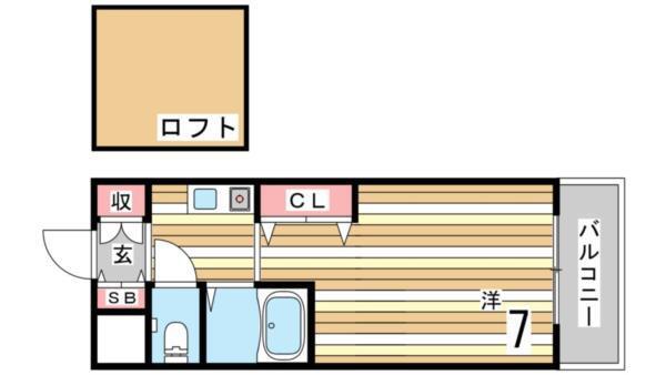 ローテ・ローゼ本山 間取り図画像