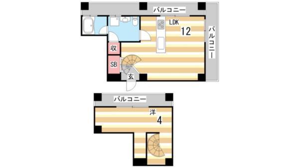 甲南オーキッド 間取り図画像