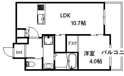 センプレヴィータさくら夙川 間取り図画像