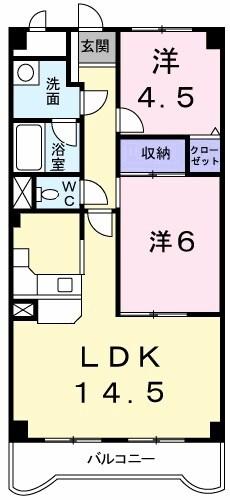アルファビア池内 間取り図画像