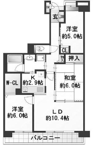 フェルティプラザ垂水・丘の街 間取り図画像