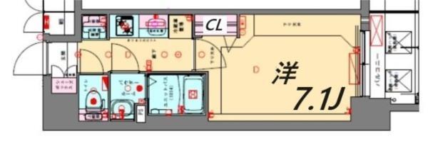 プレサンス兵庫ヴィアーレ 間取り図画像