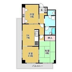 プリオーレ神戸 間取り図画像