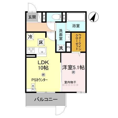 La Maison大手町I 間取り図画像