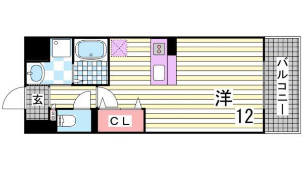 ツルトスコII番館 間取り図画像