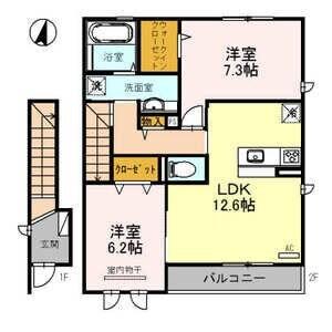 リジエール　ドゥ 間取り図画像