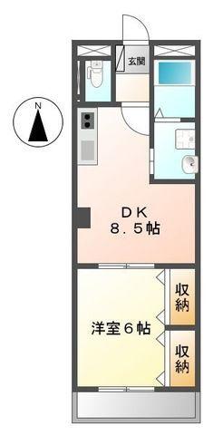 ミレム 間取り図画像