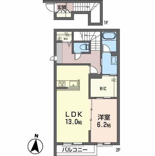 シャーメゾン　蒼 間取り図画像