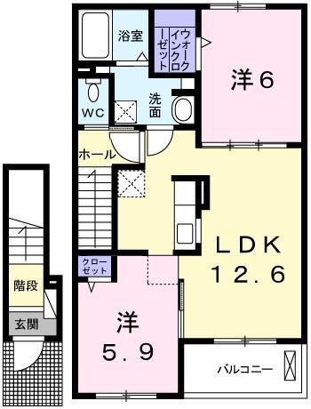 ヌォーヴォ・ドラーゴIII 間取り図画像