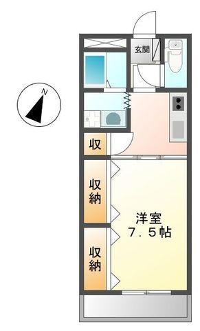 リバーサイドビレッジ 間取り図画像