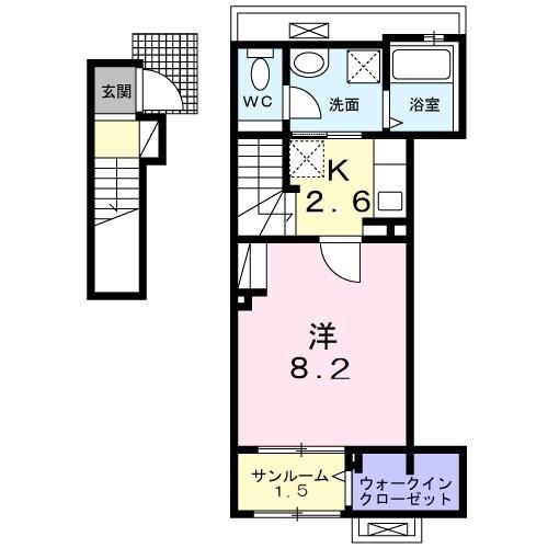 アネモスヒルズ姫路早瀬I 間取り図画像