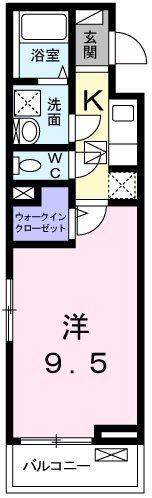 ビレッヂ飯田I 間取り図画像