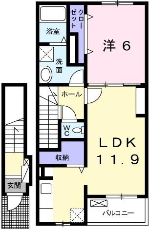ミーテククルII 間取り図画像
