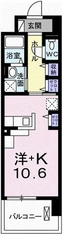 ポーシェガーデン２ 間取り図画像