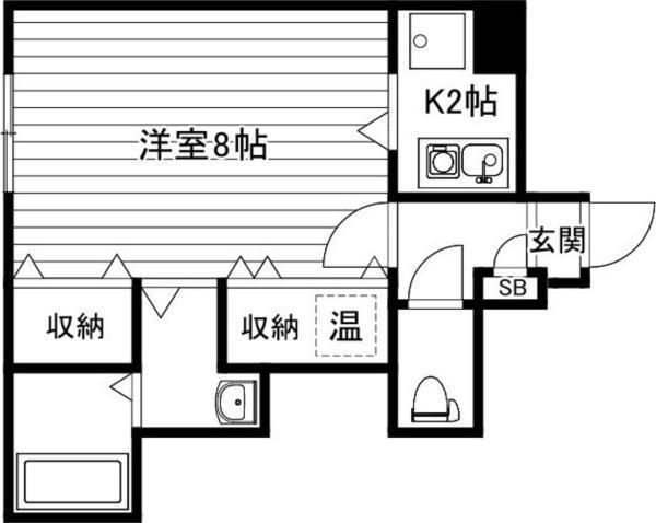 エーデルハイム三共 間取り図画像