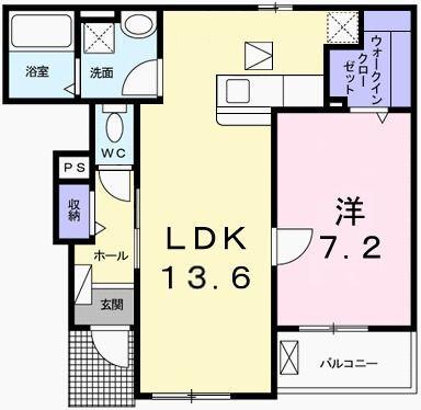 フィレール　デュ　トラジャVI 間取り図画像