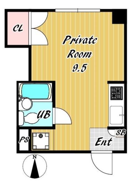 ドミトリー石屋川 間取り図画像