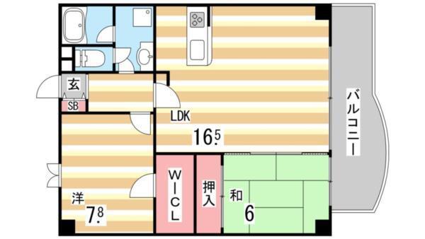 フォーシーズン・アパートメント 間取り図画像